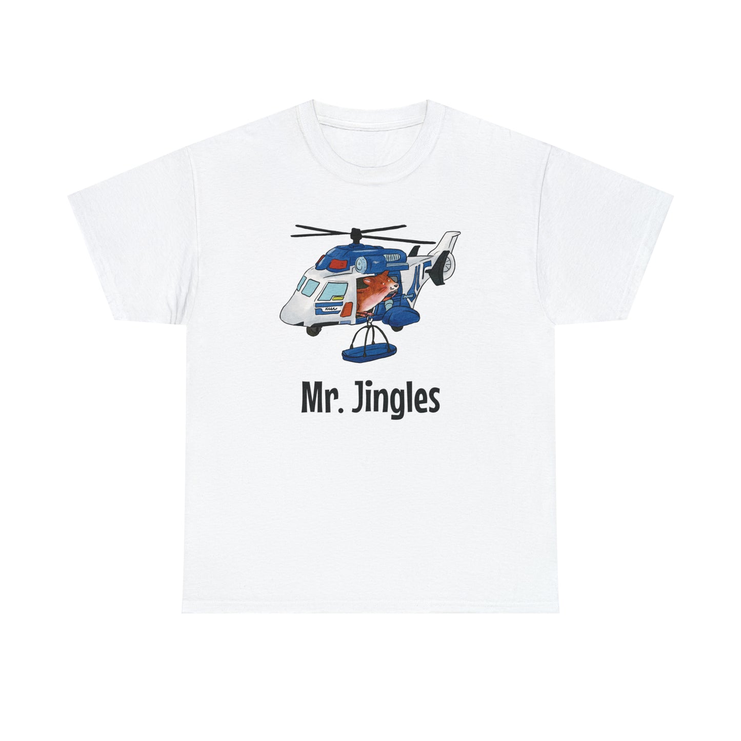 Mr. Jingles (black) Helicopter Tee - US