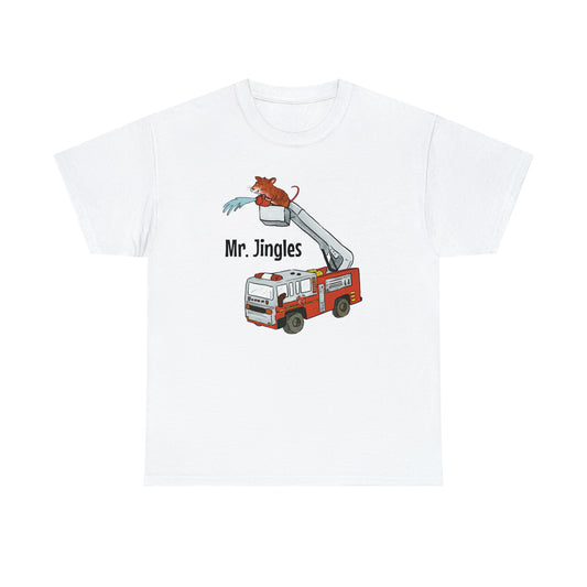 Mr. Jingles (black) Fire Engine Shirt - US