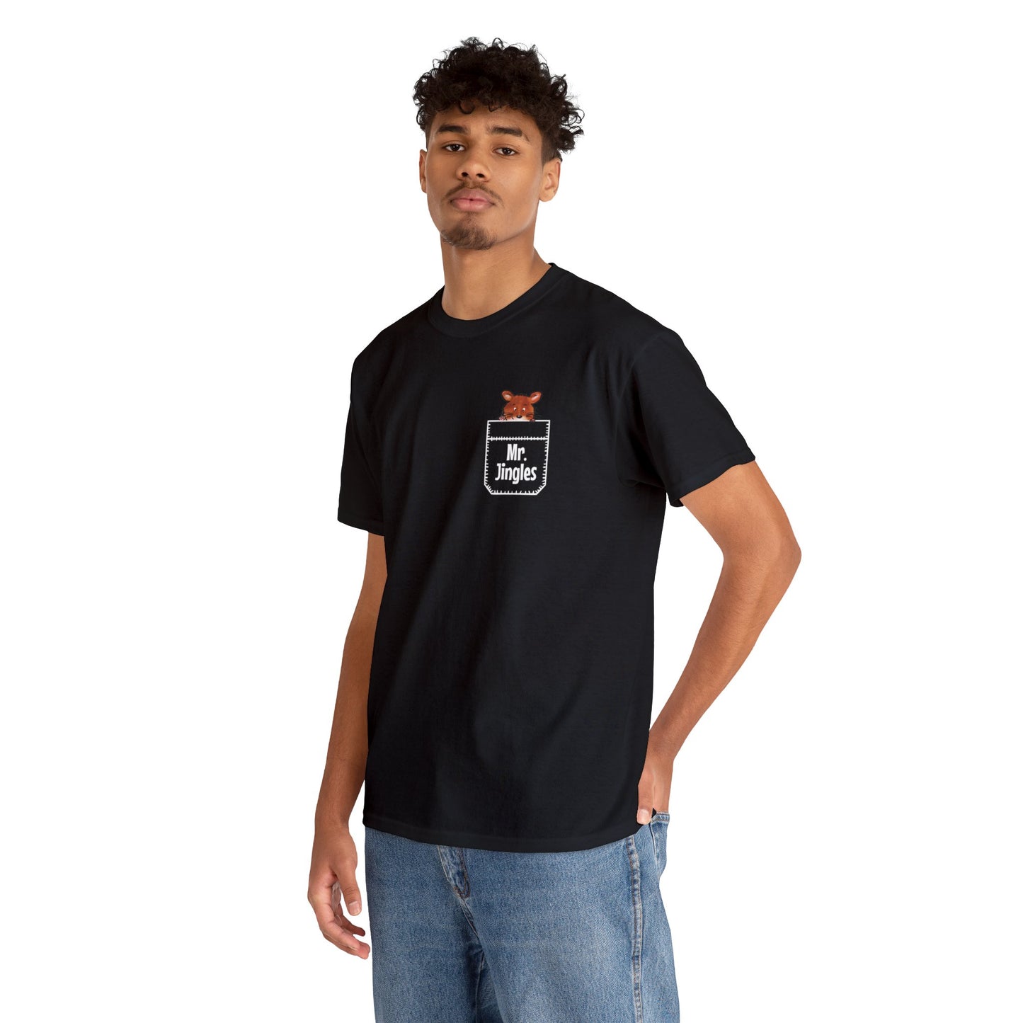 Mr. Jingles Pocket Tee Black - US