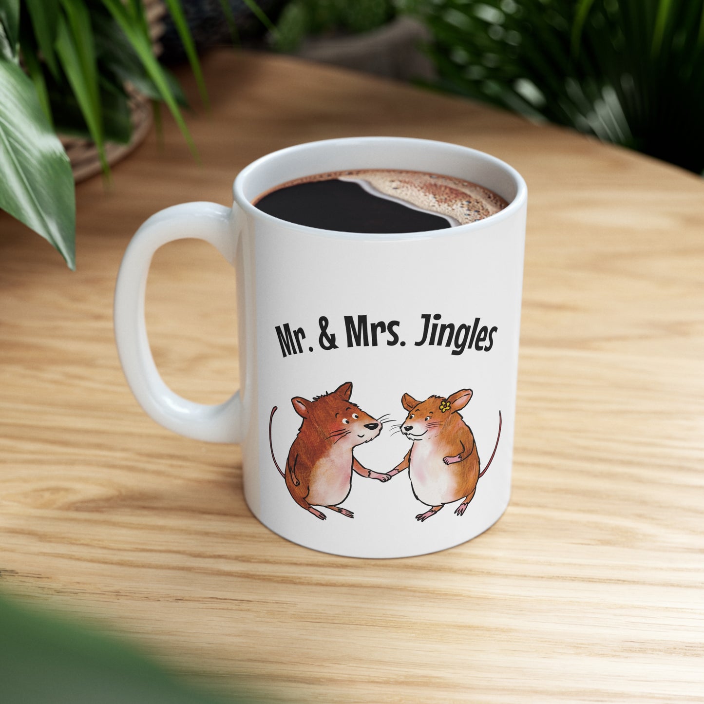 Mr. and Mrs. Jingles Mug - US