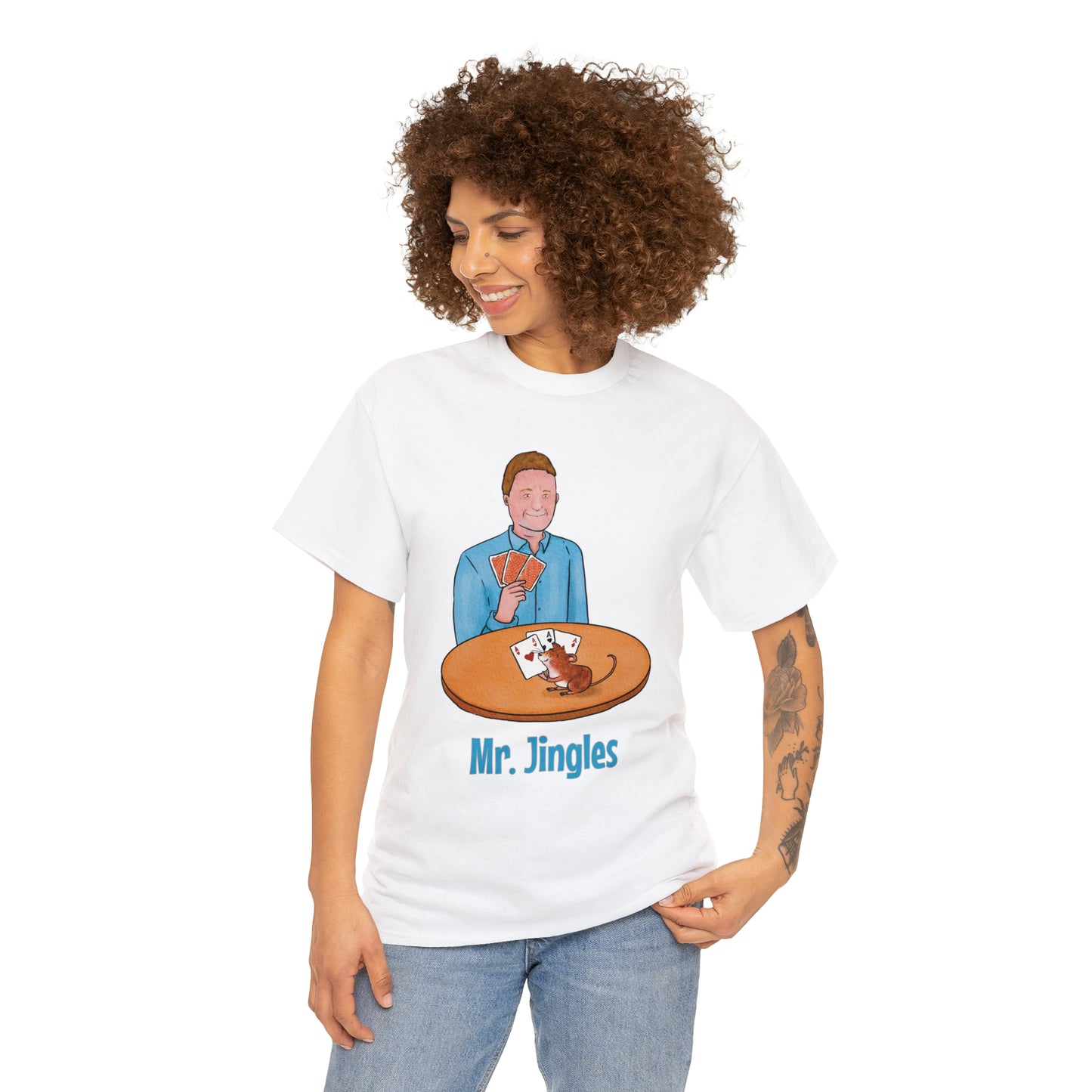 Mr. Jingles Playing Cards Tee - US